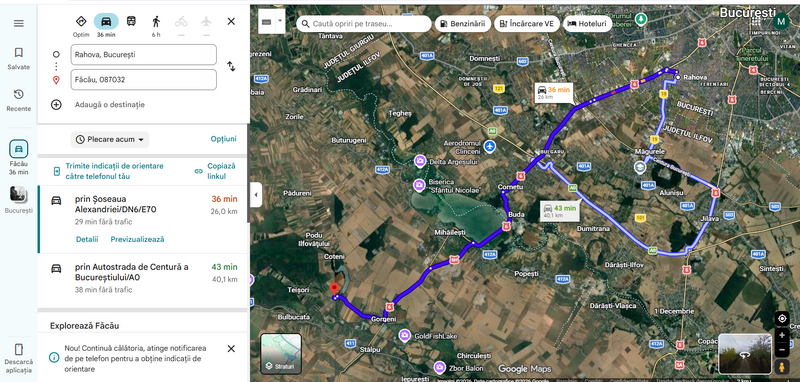 Giurgiu, Comuna Bulbucata, sat Facau, direct proprietar, 26 km de Bucuresti